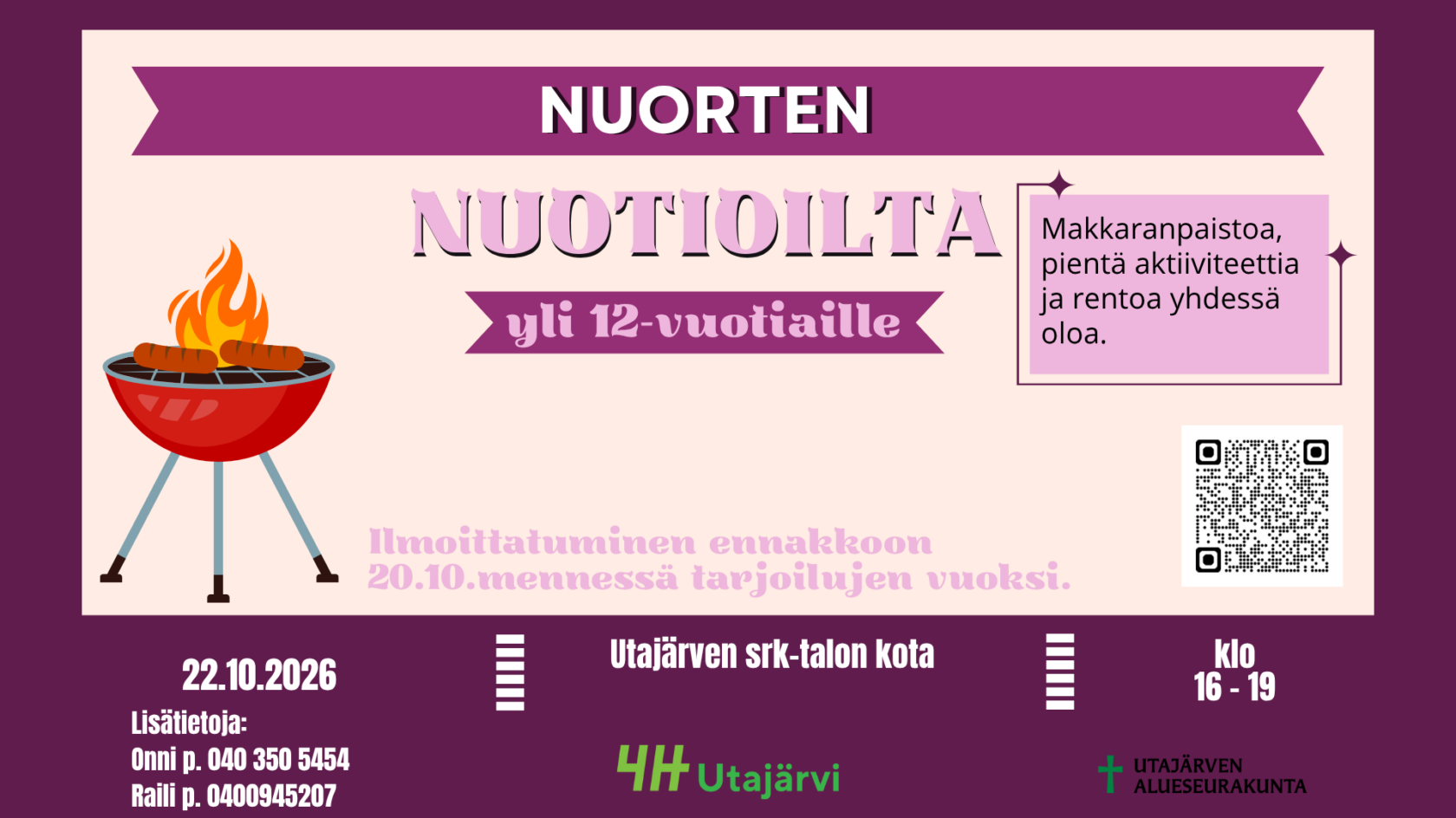 Tulkaa kaikki mukaan!