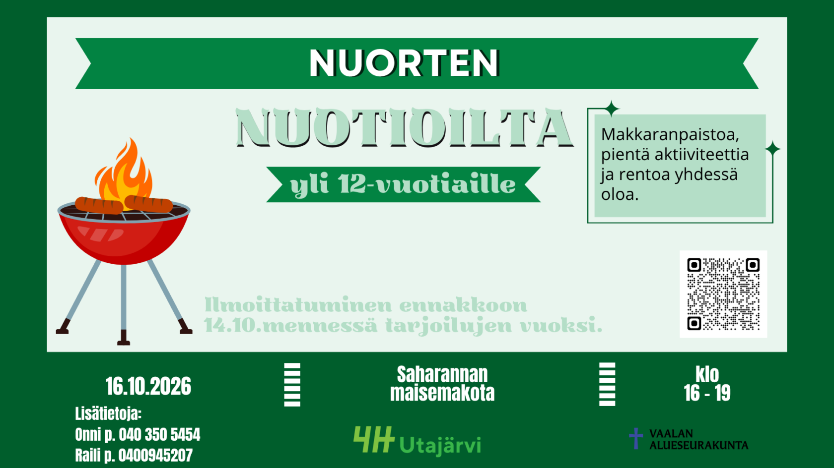 Tulkaa kaikki mukaan!